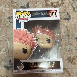Funko Pop Animation Yuji Itadori Figure with Pink Hair